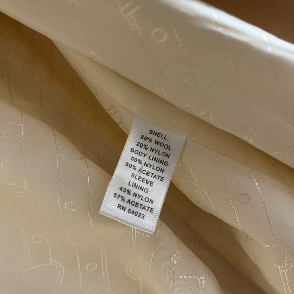 BANANA REPUBLIC WOOL BLEND TRENCH COAT - Picture 5 of 11